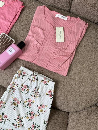 بيجامة أناقة الراحة✨🌸