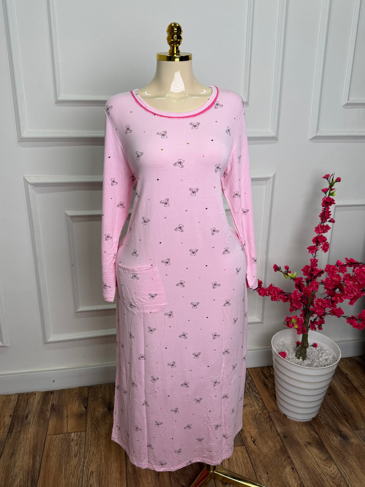 فستان أناقة الكرز🍒🎀