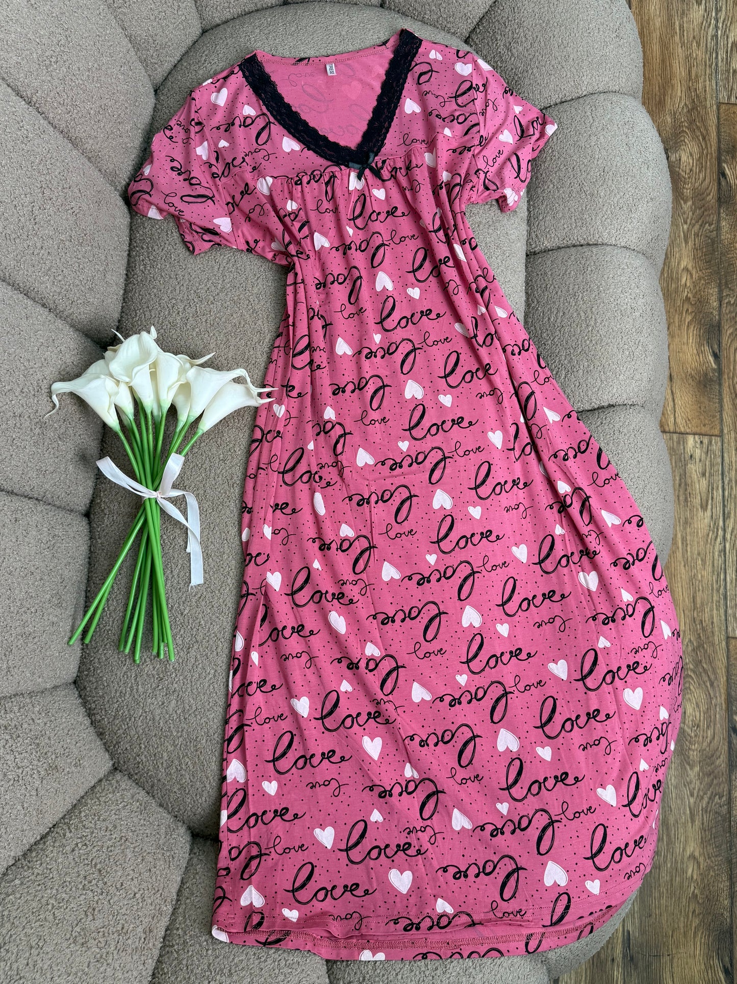 ✨ فستان أنوثة وراحة💙🌸