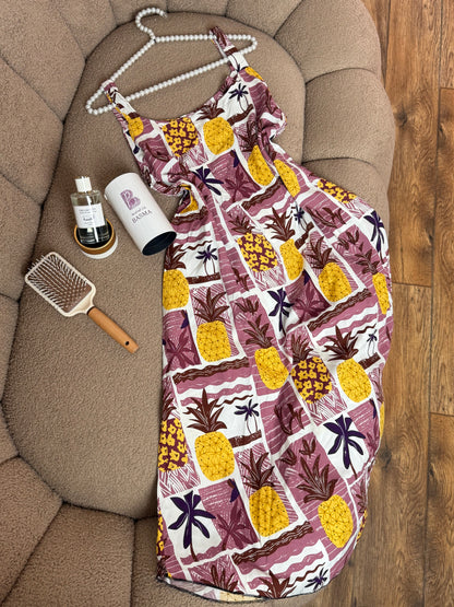 فستان أناناس 🍍✨