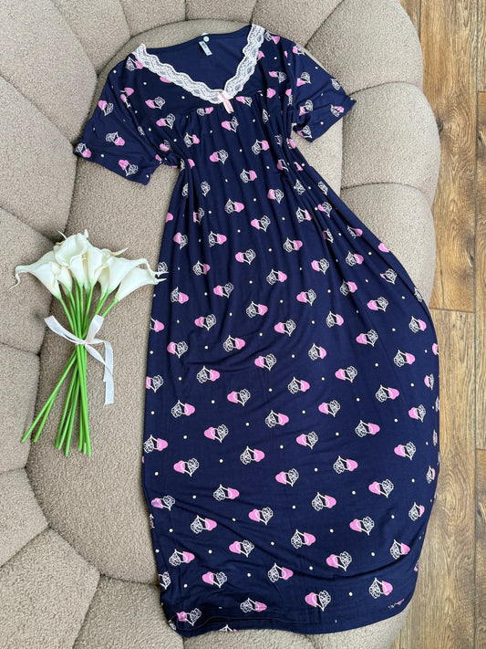 ✨ فستان أنوثة وراحة💙🌸