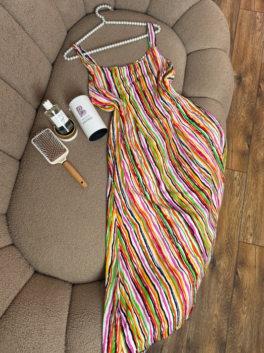 فستان "نسمة صيف" 🌈👗