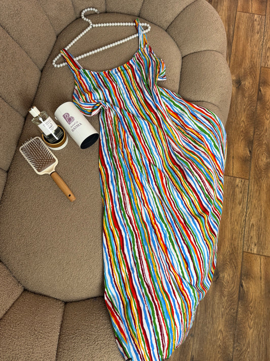 فستان "نسمة صيف" 🌈👗
