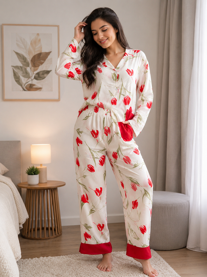 بيجامة الورود❤️🌷